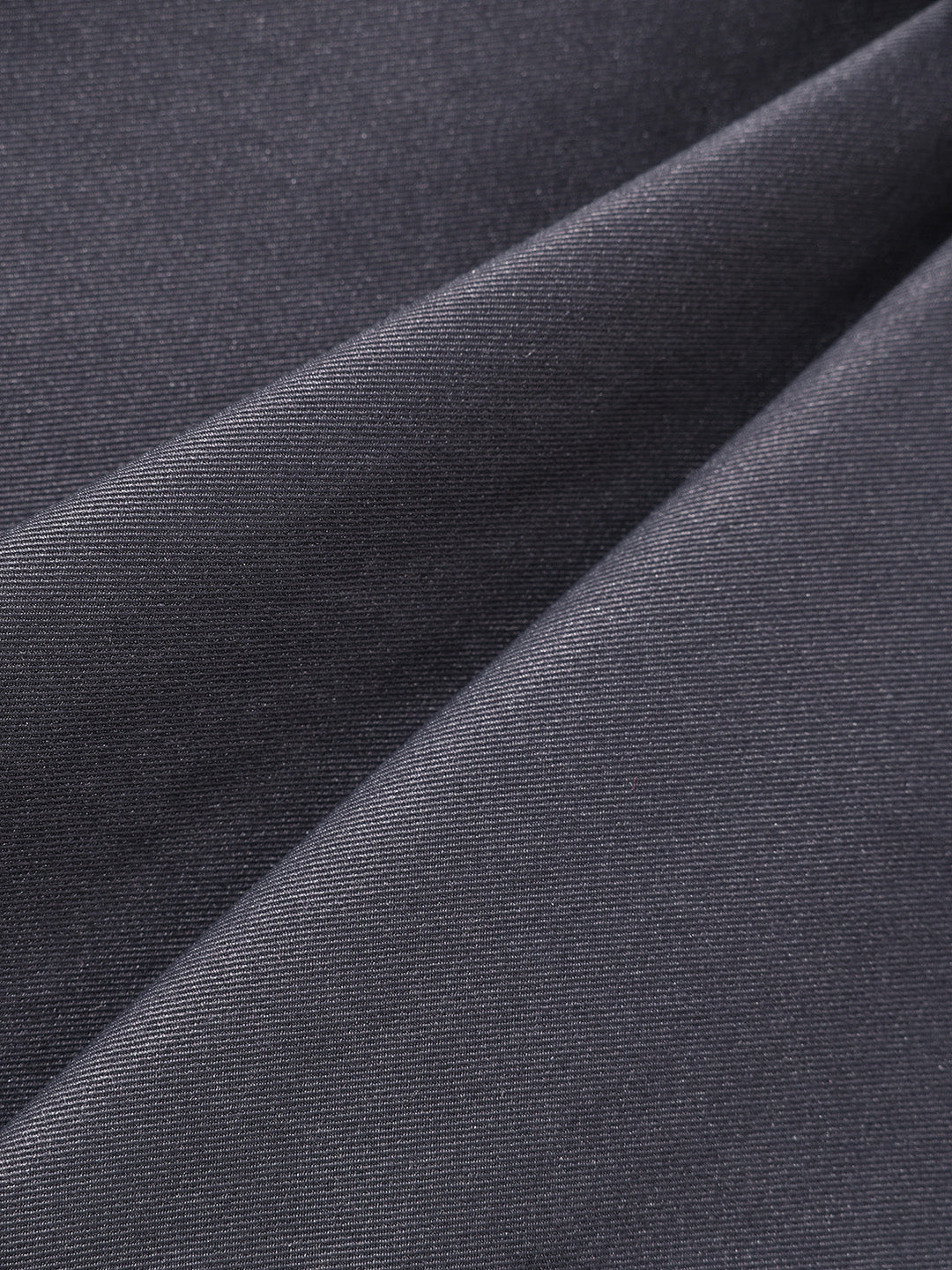 Men's Grey Relaxed Fit Utility Solid Trousers