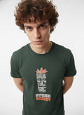 Men Cotton Tribal T-Shirt