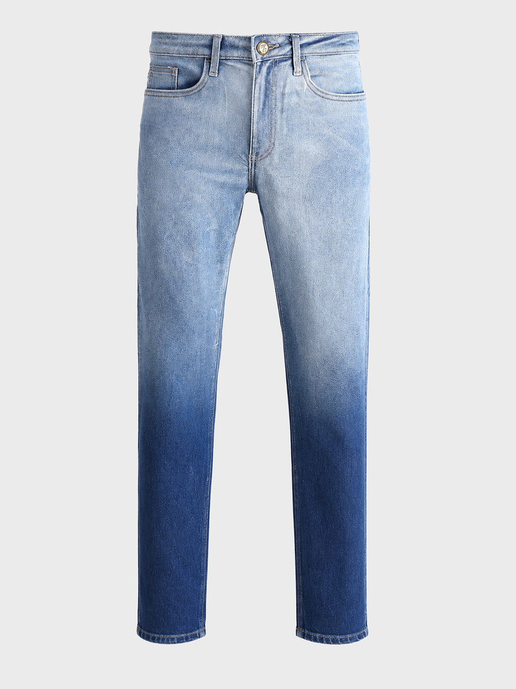 Men's Grey Relaxed Fit Solid Casual Trousers