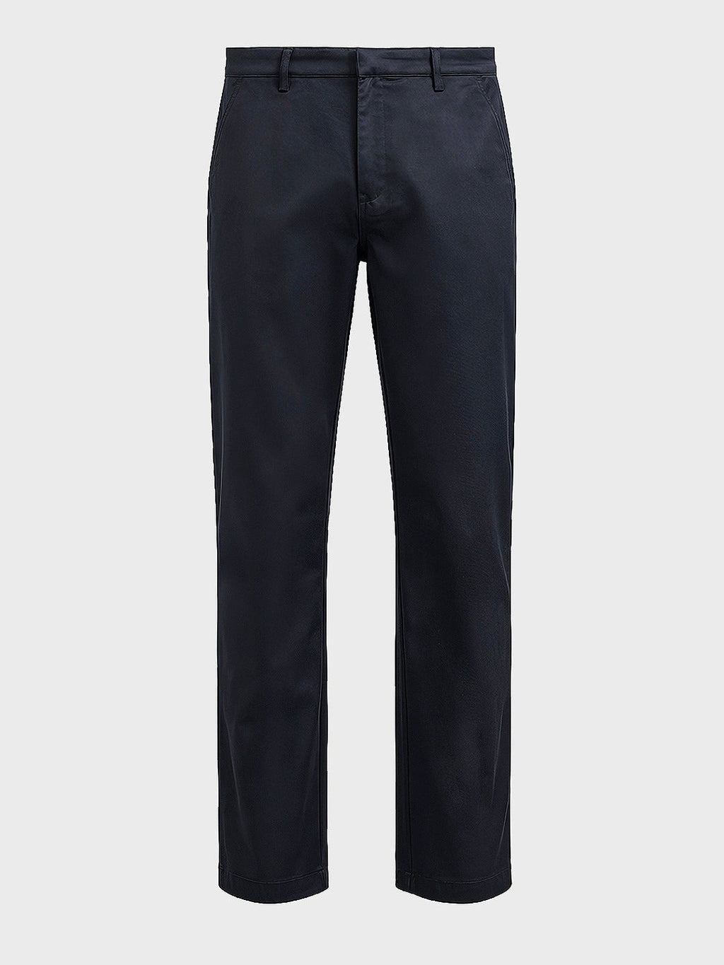 Men's Navy Regular Fit Casual Trousers