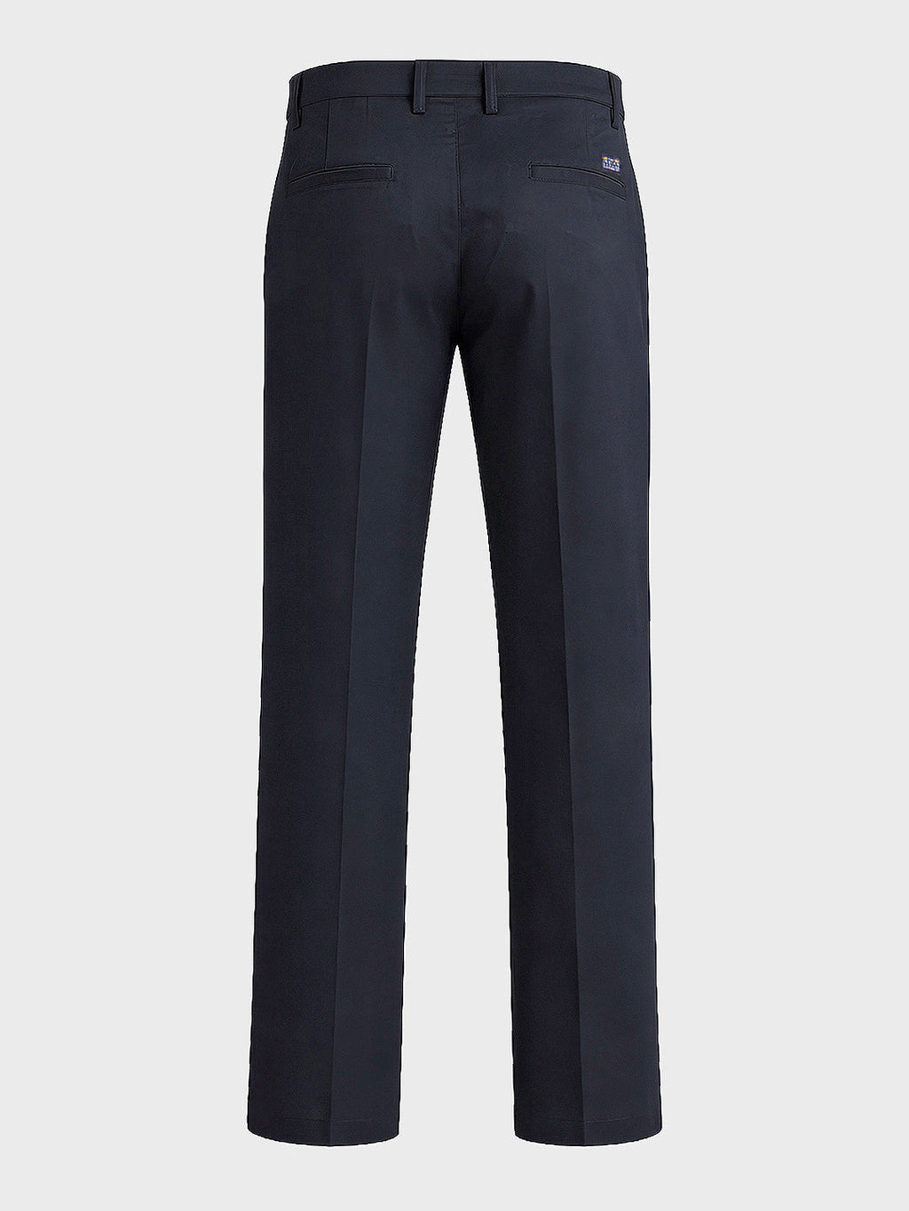 Men's Navy Regular Fit Casual Trousers