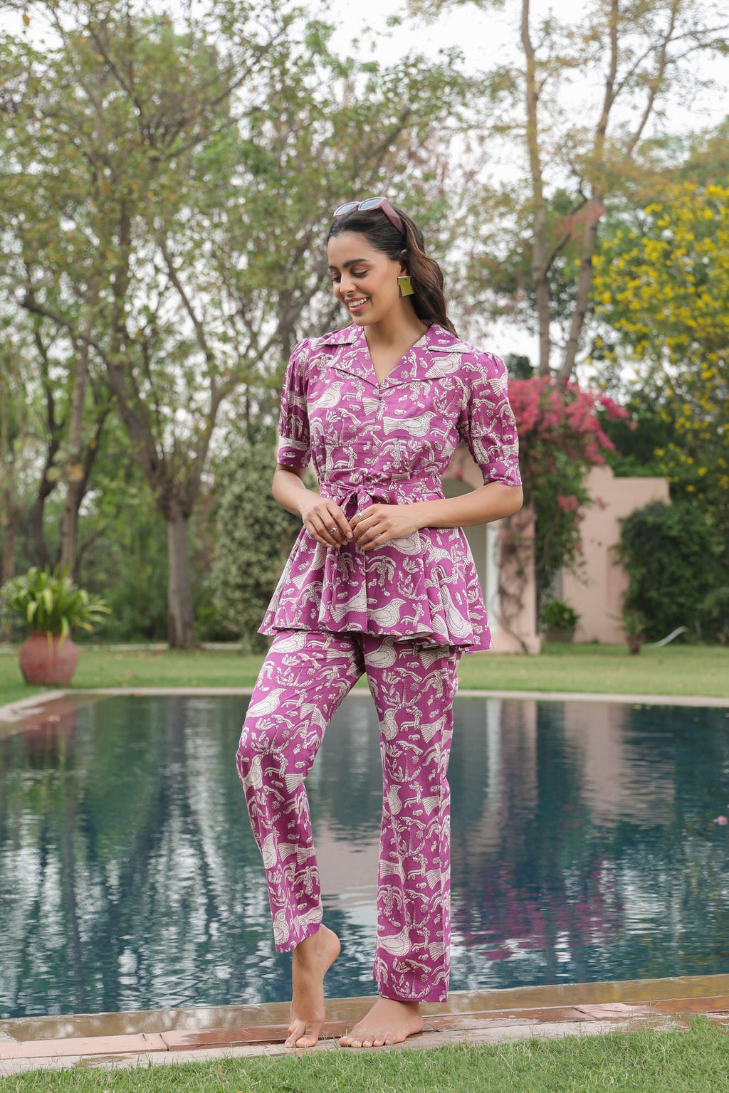 Doves Soiree Cotton Co-ord Set