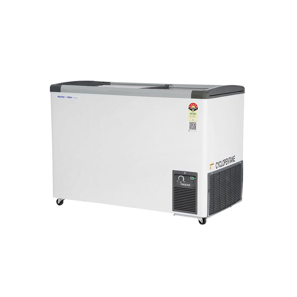 Voltas Flat Glass Top Freezers - 275 Liters, 5 Star