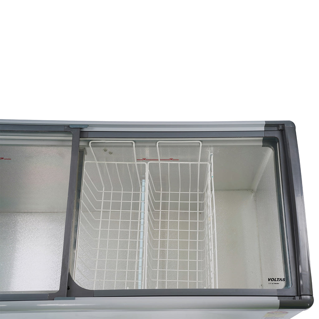 Voltas Flat Glass Top Freezers -  326 Liters, 5 Star