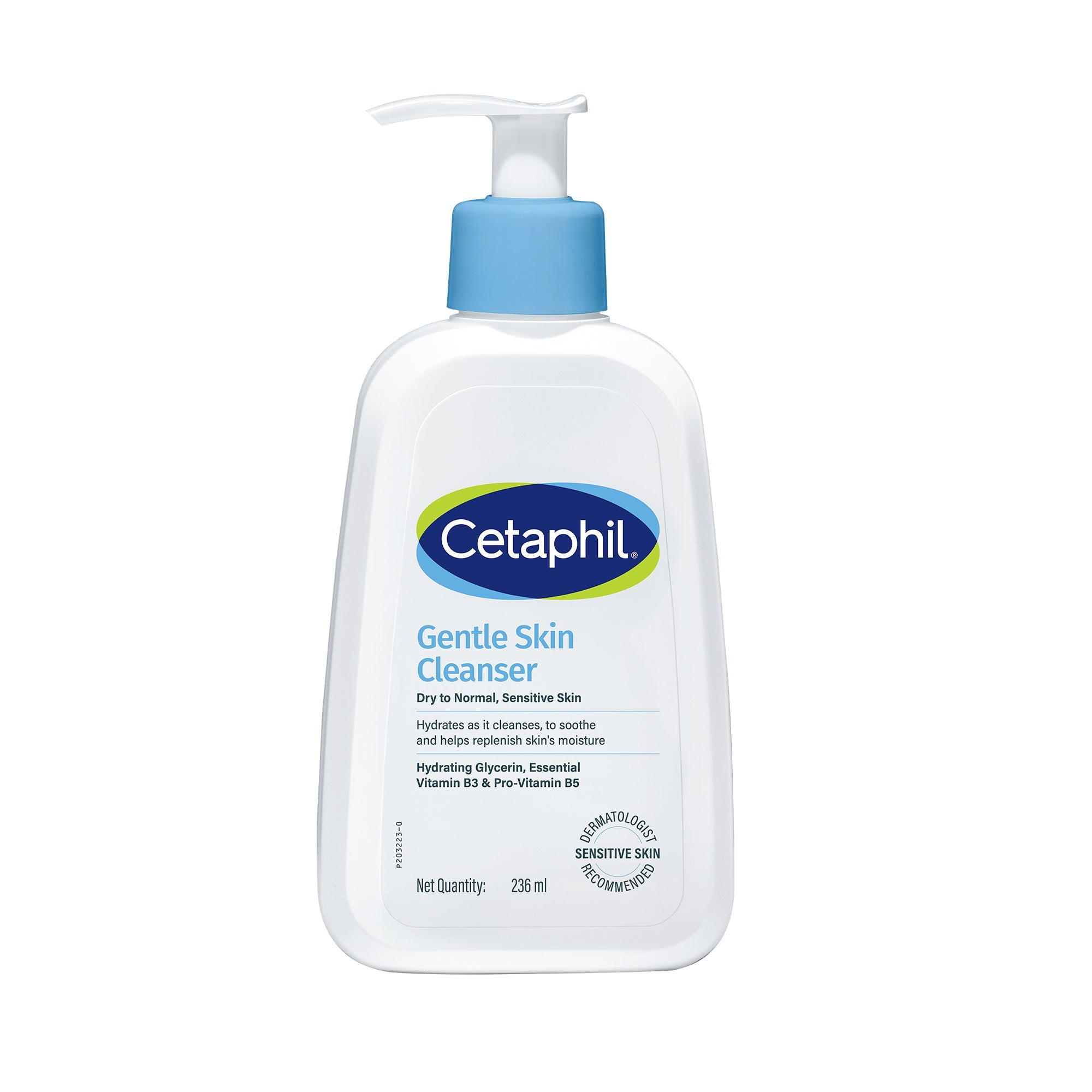 Cetaphil Gentle Skin Cleanser 236 ml | Dermat recommended