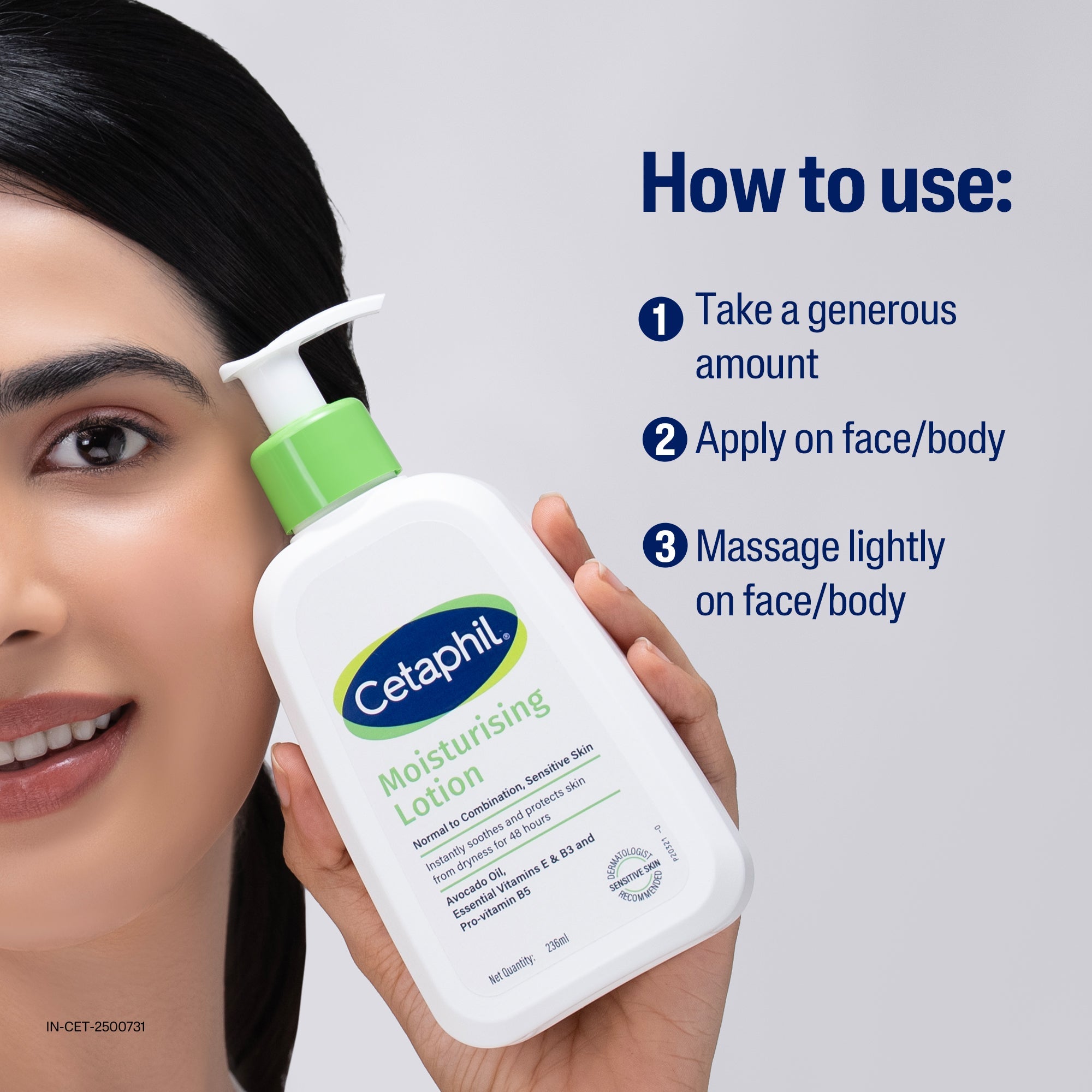 Cetaphil Moisturising Lotion 473 ml For Dry to Normal skin
