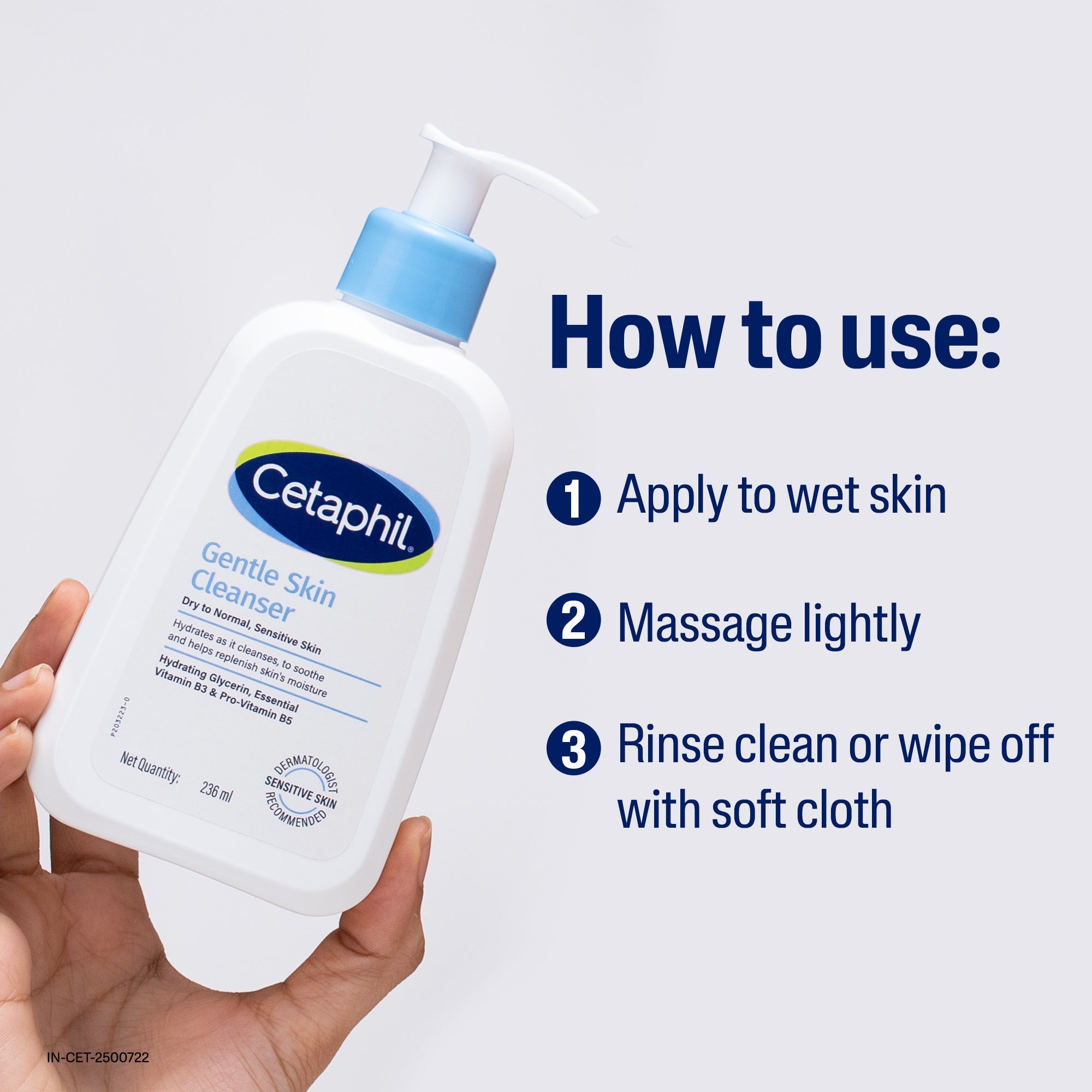 Cetaphil Gentle Skin Cleanser 59 ml | Dermat recommended
