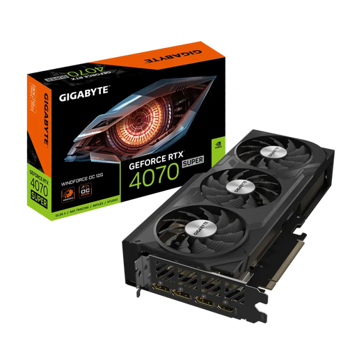 GIGABYTE GeForce RTX 4070 Super Windforce OC 12GB Nvidia Graphic Card