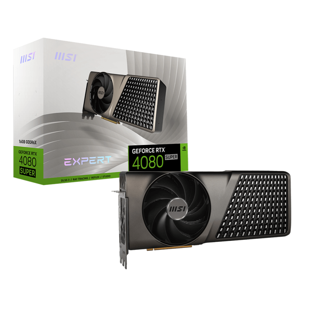 MSI GeForce RTX 4080 Super 16GB Expert GDDR6X Nvidia Graphic Card