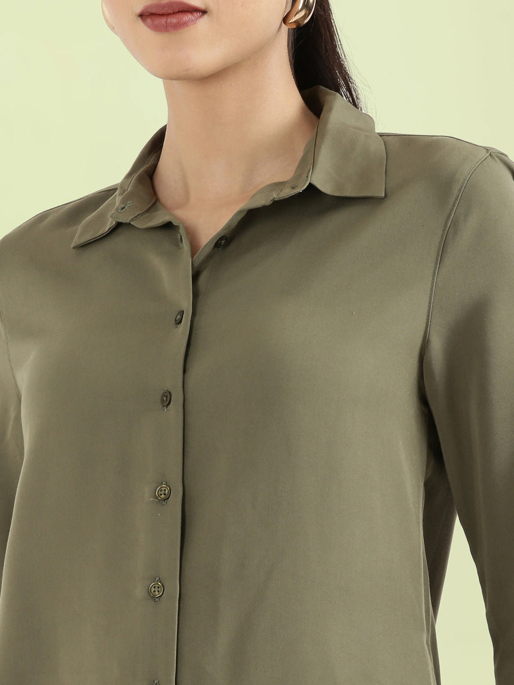 Rayon Classic Collar Shirt