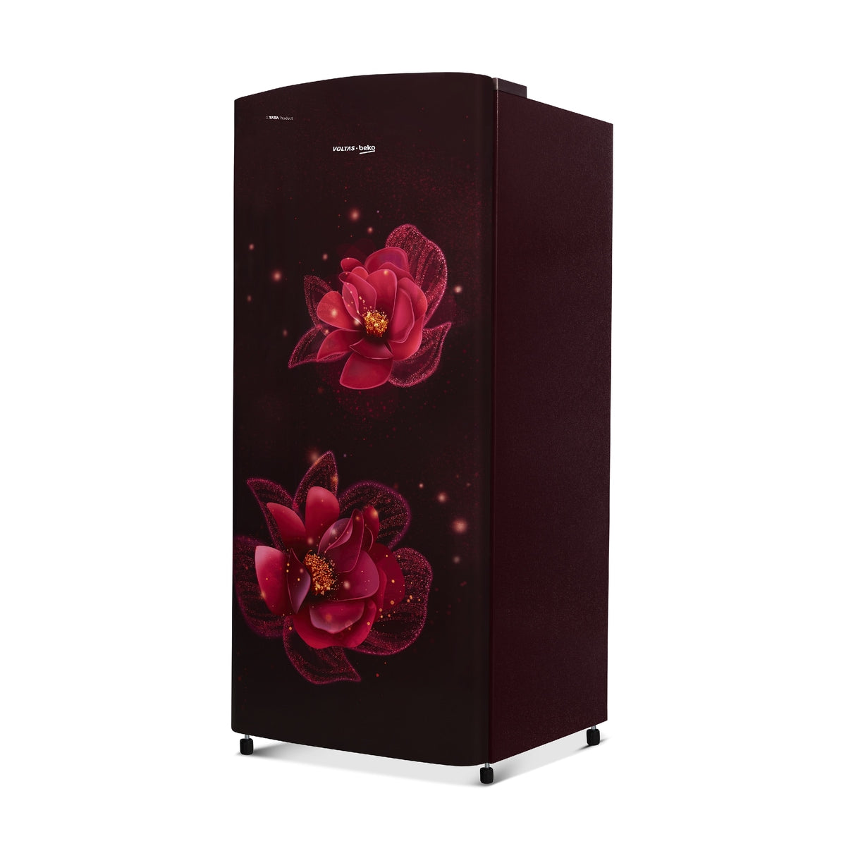 Voltas Beko 183 L, 2 Star, Direct Cool Single Door Refrigerator (Fressia Ruby)