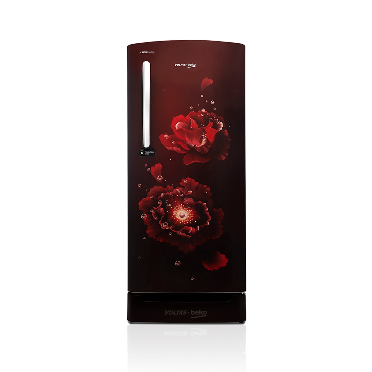 Voltas Beko 183 L, 4 Star, Direct Cool Single Door Refrigerator (Fairy Flower Wine)