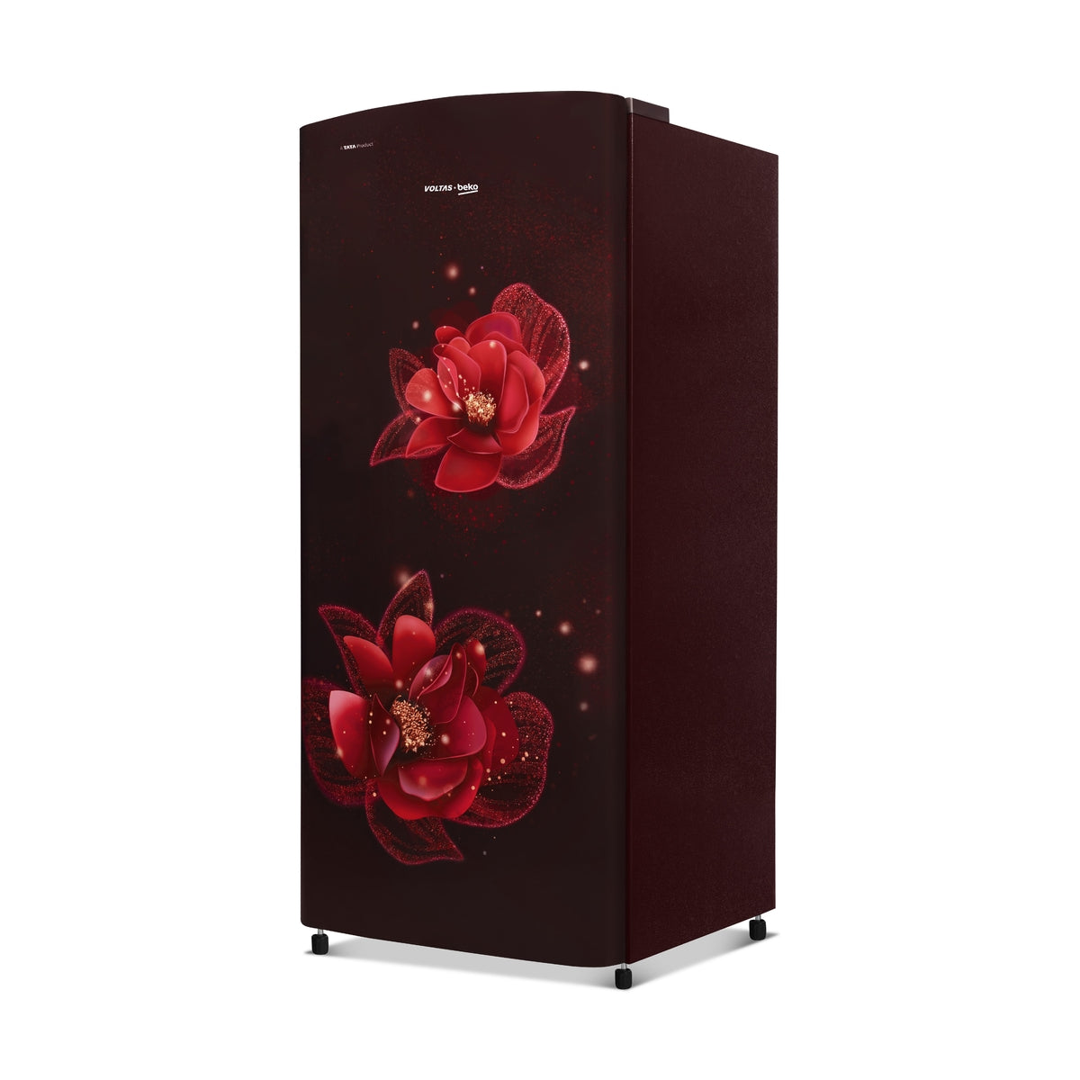 Voltas Beko 183 L, 3 Star, Direct Cool Single Door Refrigerator (Fressia Wine) (RDC215C / S0WFR0M0000GO)
