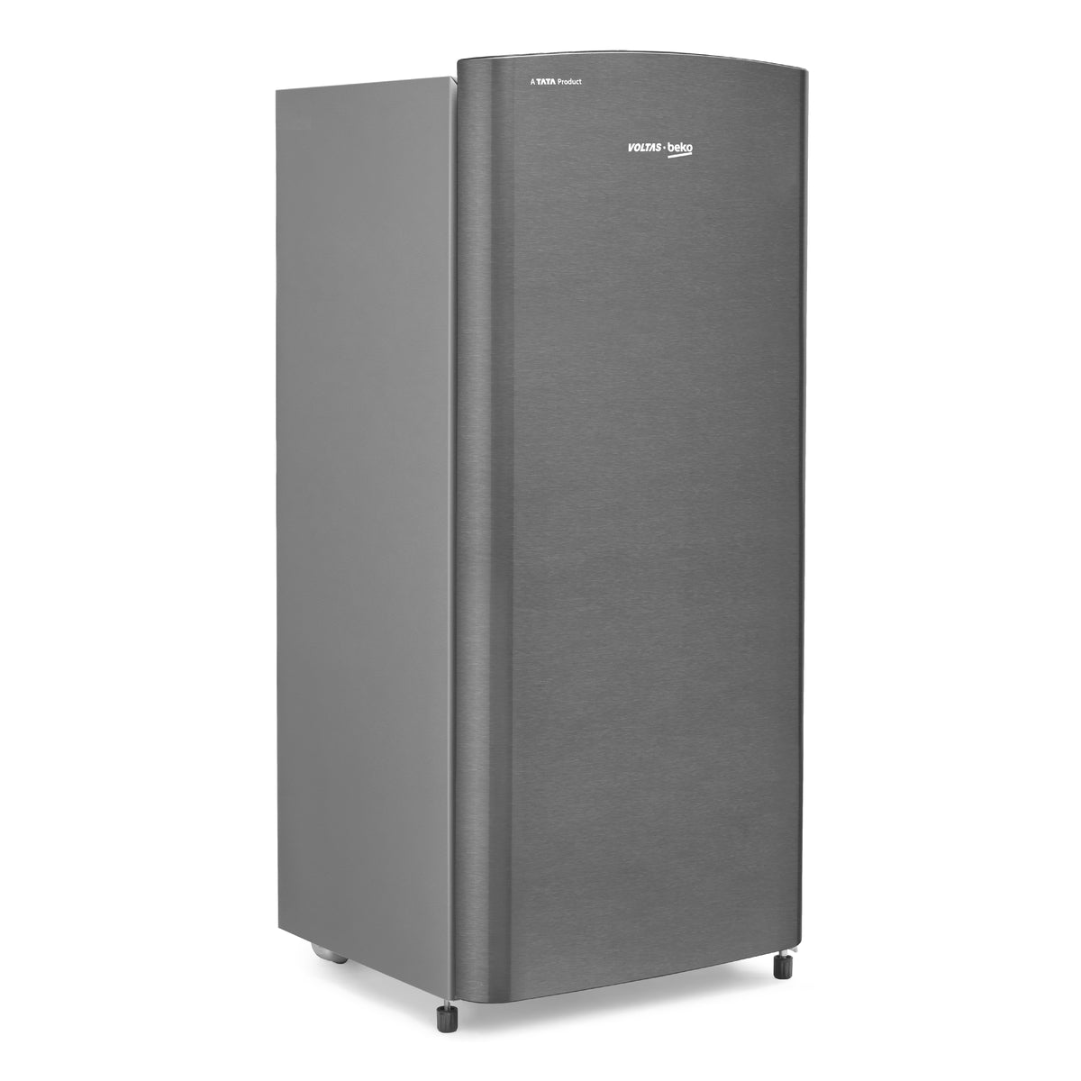 Voltas Beko 183 L, 3 Star, Direct Cool Single Door Refrigerator (Hairline Silver)
