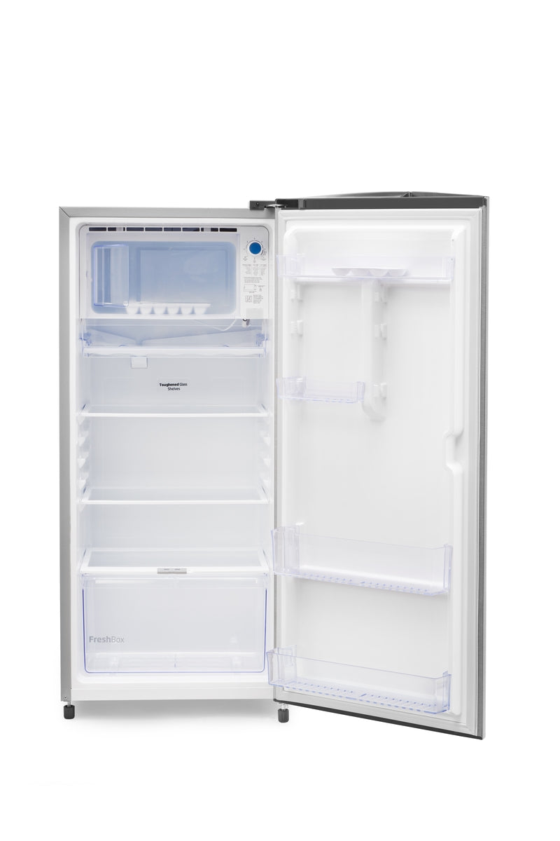 Voltas Beko 183 L, 3 Star, Direct Cool Single Door Refrigerator (Hairline Silver)