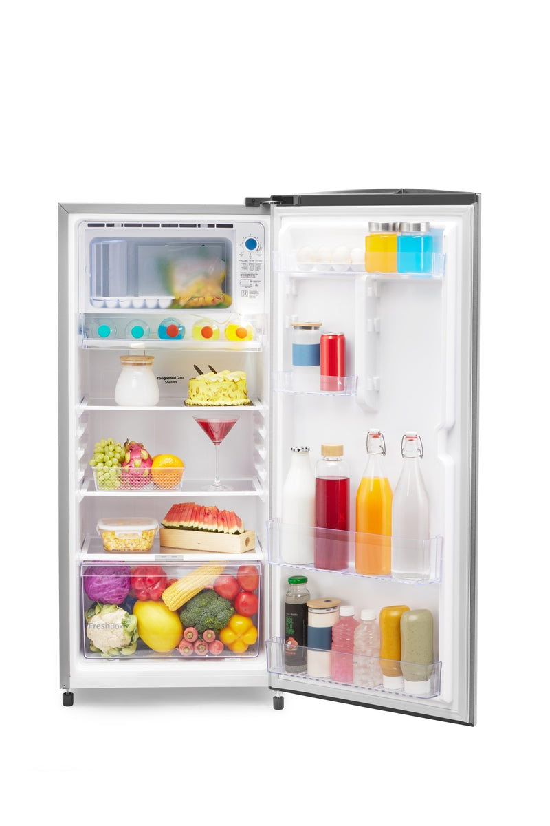 Voltas Beko 183 L, 3 Star, Direct Cool Single Door Refrigerator (Hairline Silver)