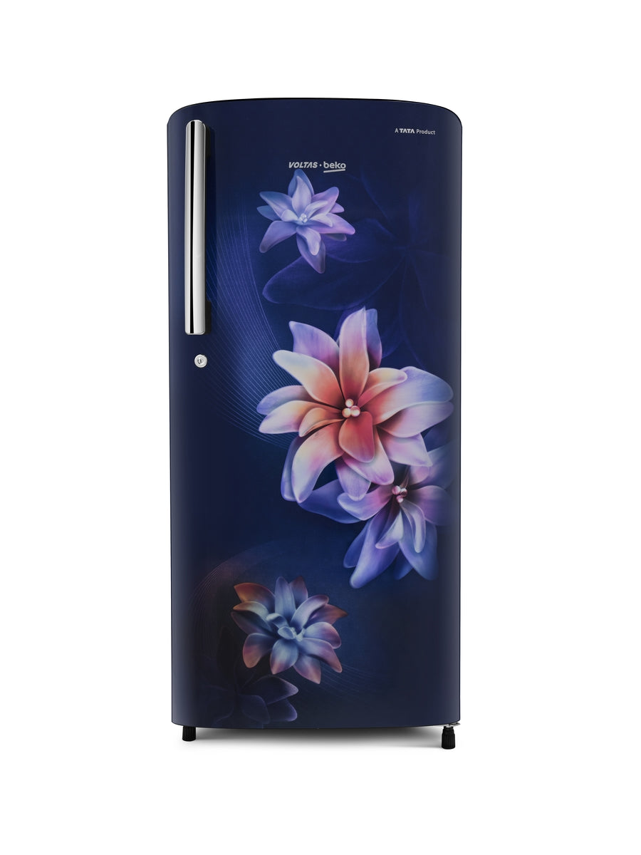 Voltas Beko 175 L, 1 Star, Direct Cool Single Door Refrigerator (Stella Blue)