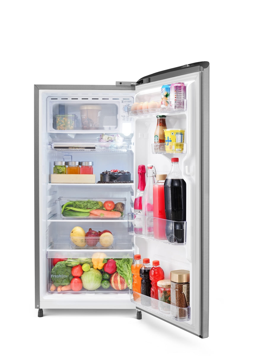 Voltas Beko 175 L, 1 Star, Direct Cool Single Door Refrigerator (Hairline Silver)