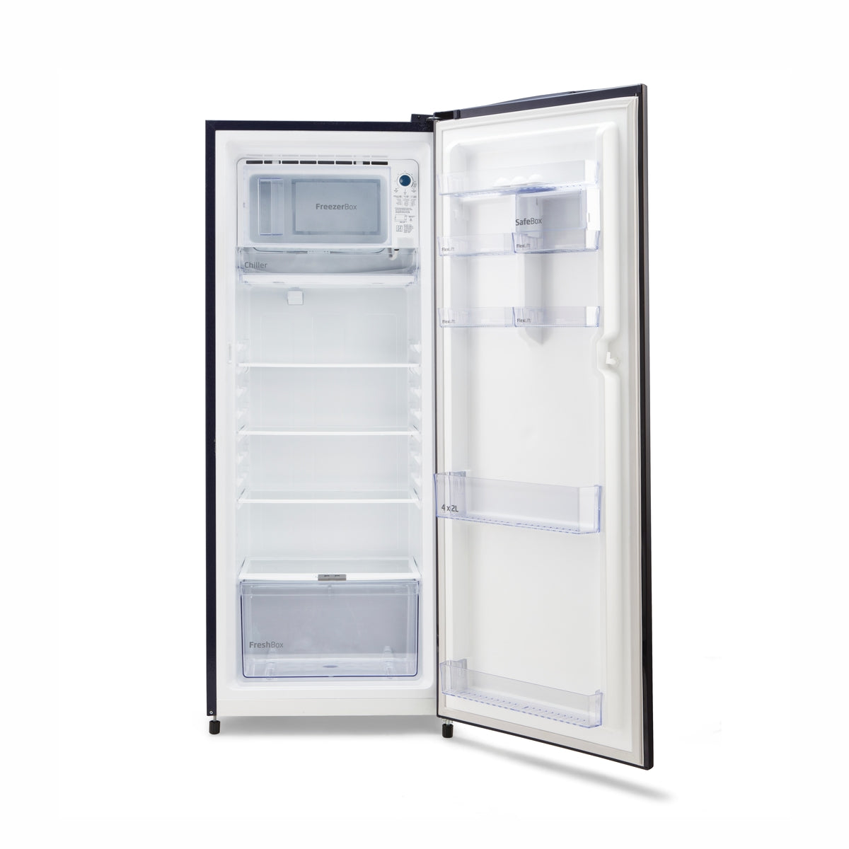 Voltas Beko 185 L, 4 Star, Direct Cool Single Door Refrigerator (Bonita Blue)