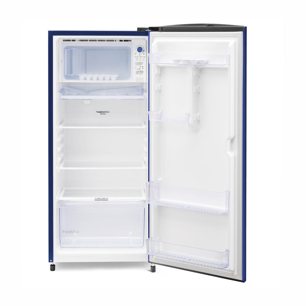 Voltas Beko 183 L, 4 Star, Direct Cool Single Door Refrigerator (Bonita Blue)