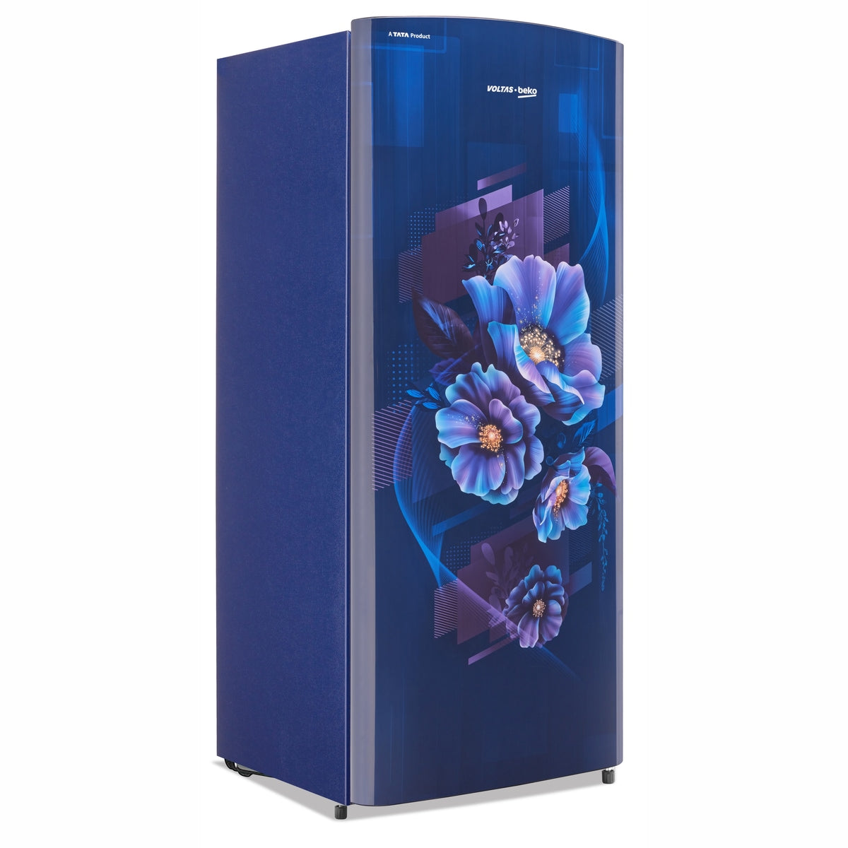 Voltas Beko 183 L, 5 Star, Direct Cool Single Door Refrigerator (Bonita Blue)