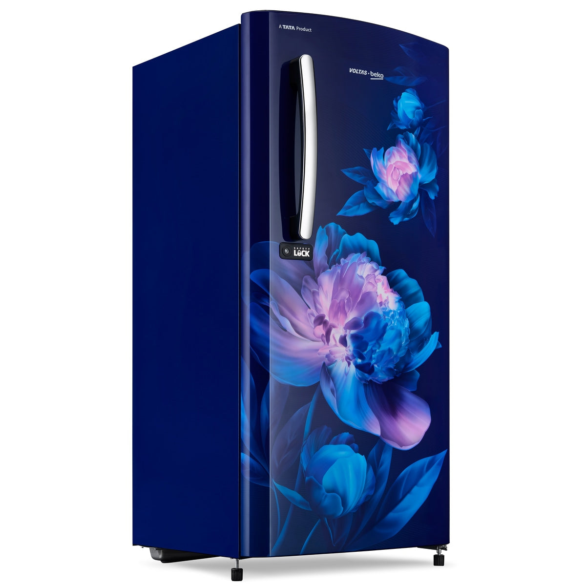 Voltas Beko 185 L, 5 Star, Direct Cool Single Door Refrigerator (Peony Delight Blue)