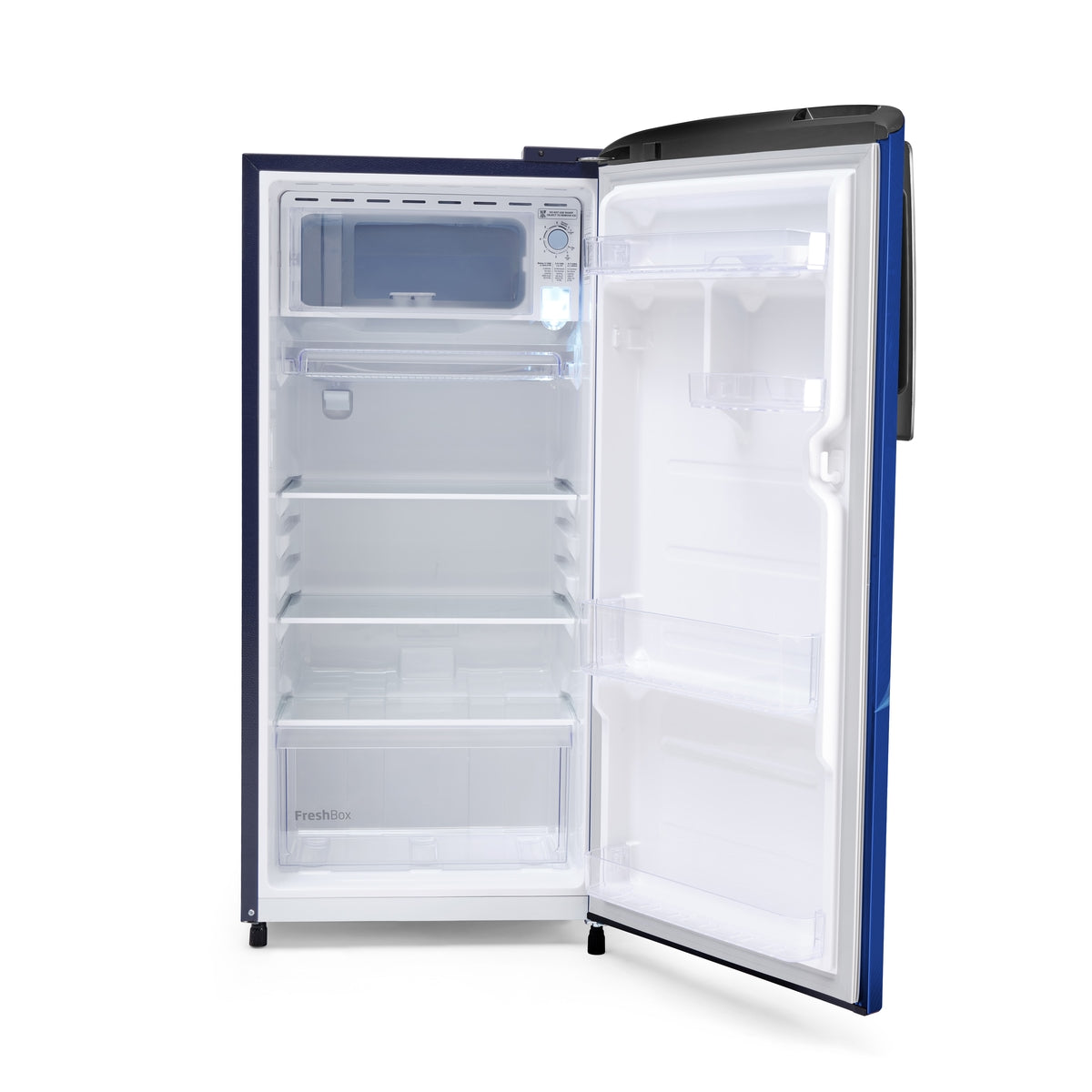 Voltas Beko 175L, 2 Star, Direct Cool Single Door Refrigerator (Opal Blue)