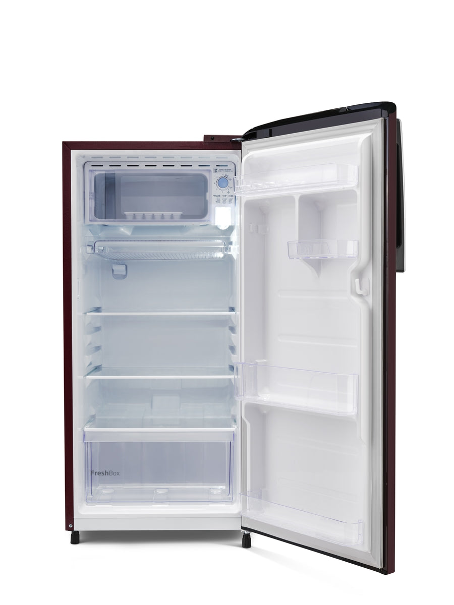 Voltas Beko 230L, 4 Star, Direct Cool Single Door Refrigerator (Lotus Wine)