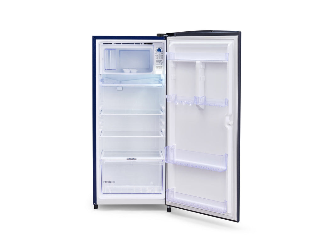 Voltas Beko 185L, 3 Star, Direct Cool Single Door Refrigerator (Abby Blue)
