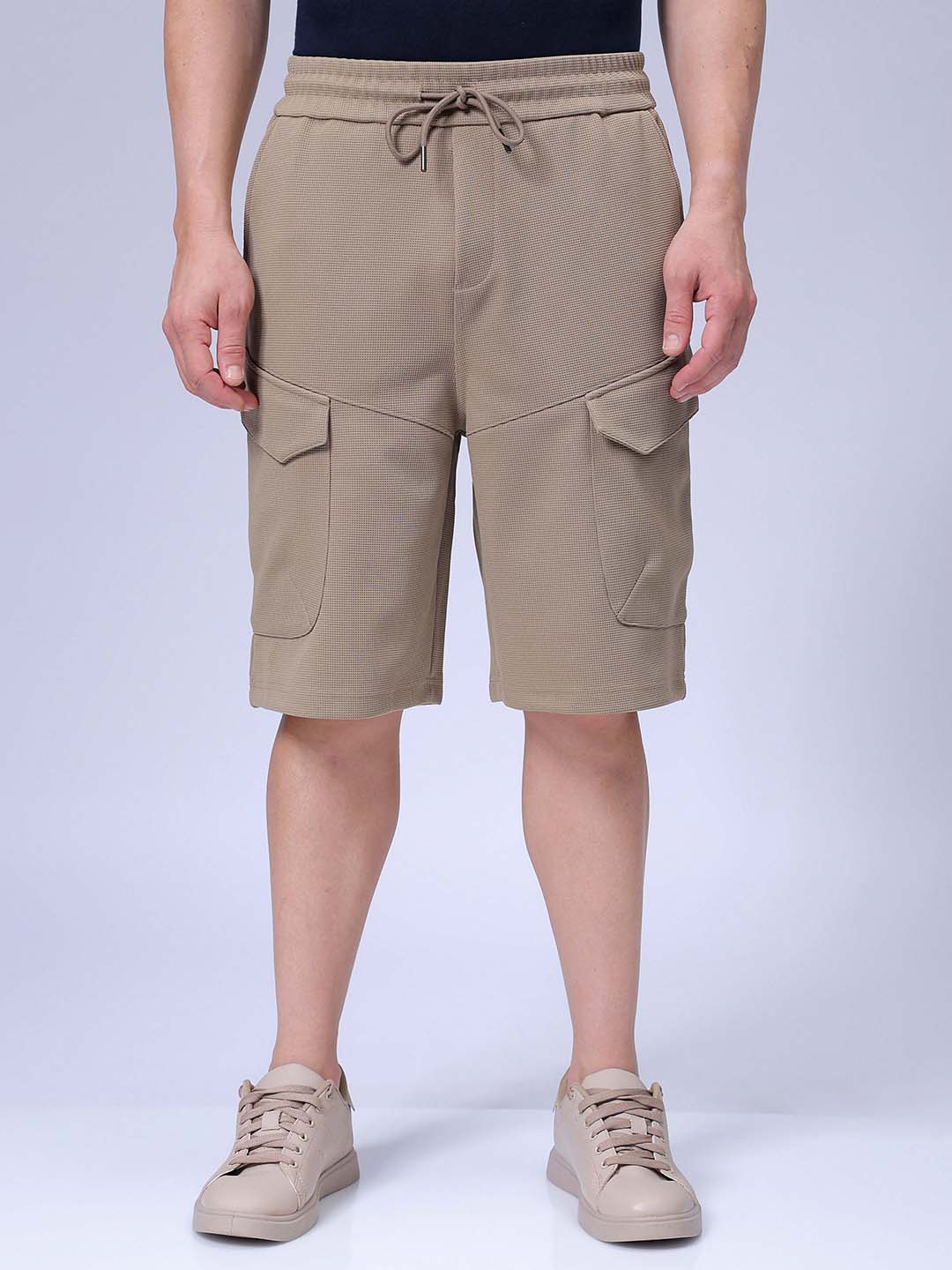 Men's Elmwood Relaxed Fit Textured Utility Shorts