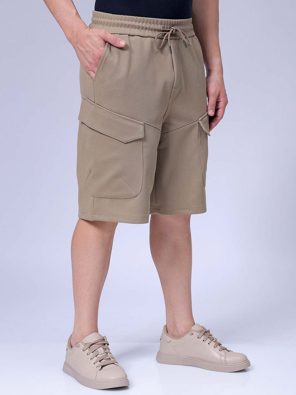 Men's Elmwood Relaxed Fit Textured Utility Shorts