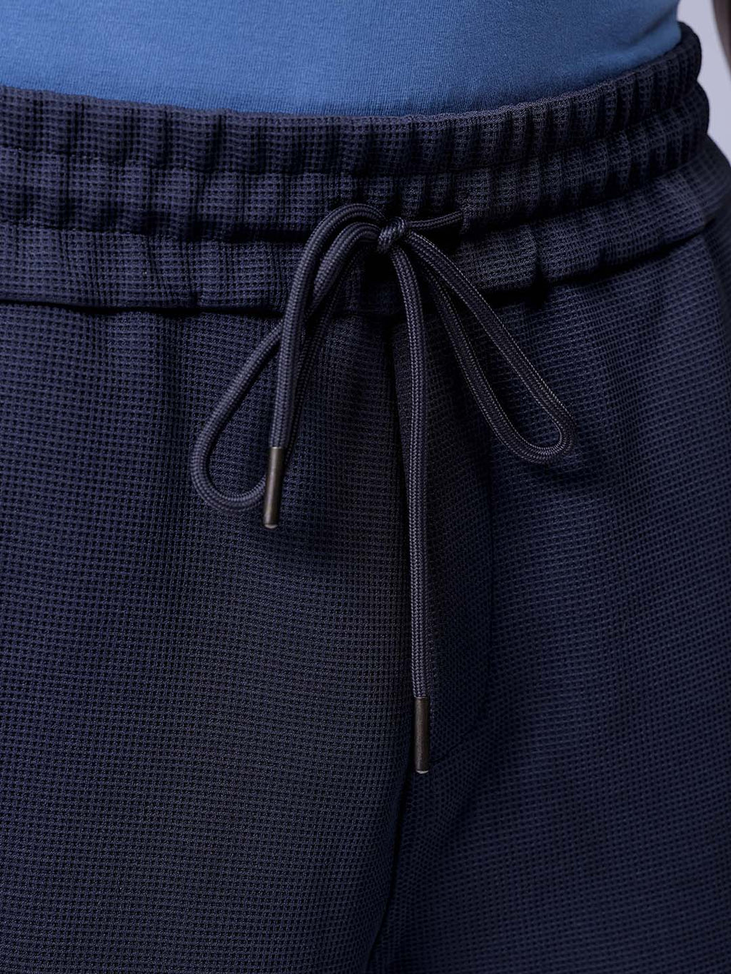 Men's Dark Grey Relaxed Fit Textured Utility Shorts