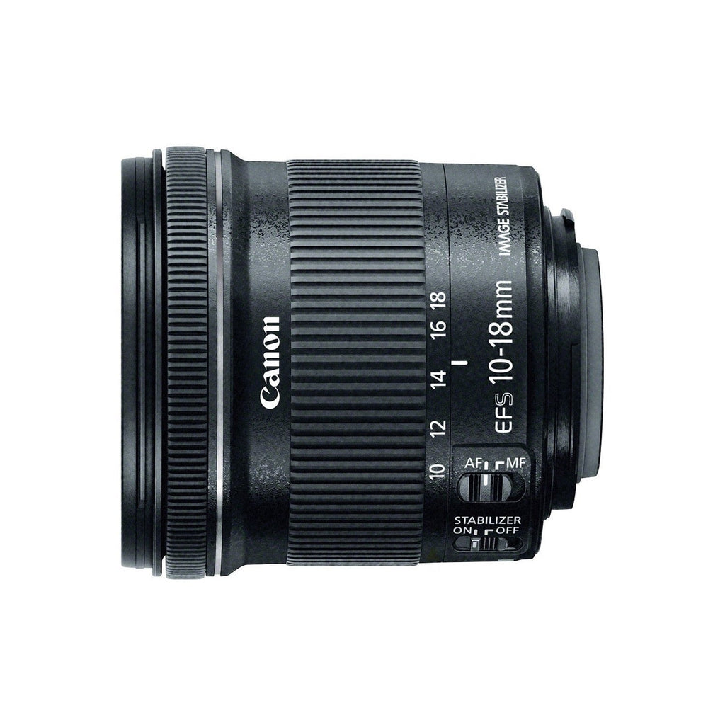 Canon Wide Angle Zoom Lens EF-S 10-18mm F4.5-5.6 IS STM