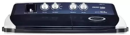 Voltas Beko by A Tata Product 14 kg Semi Automatic Top Load Washing Machine Blue, White (WTT140AGRT)