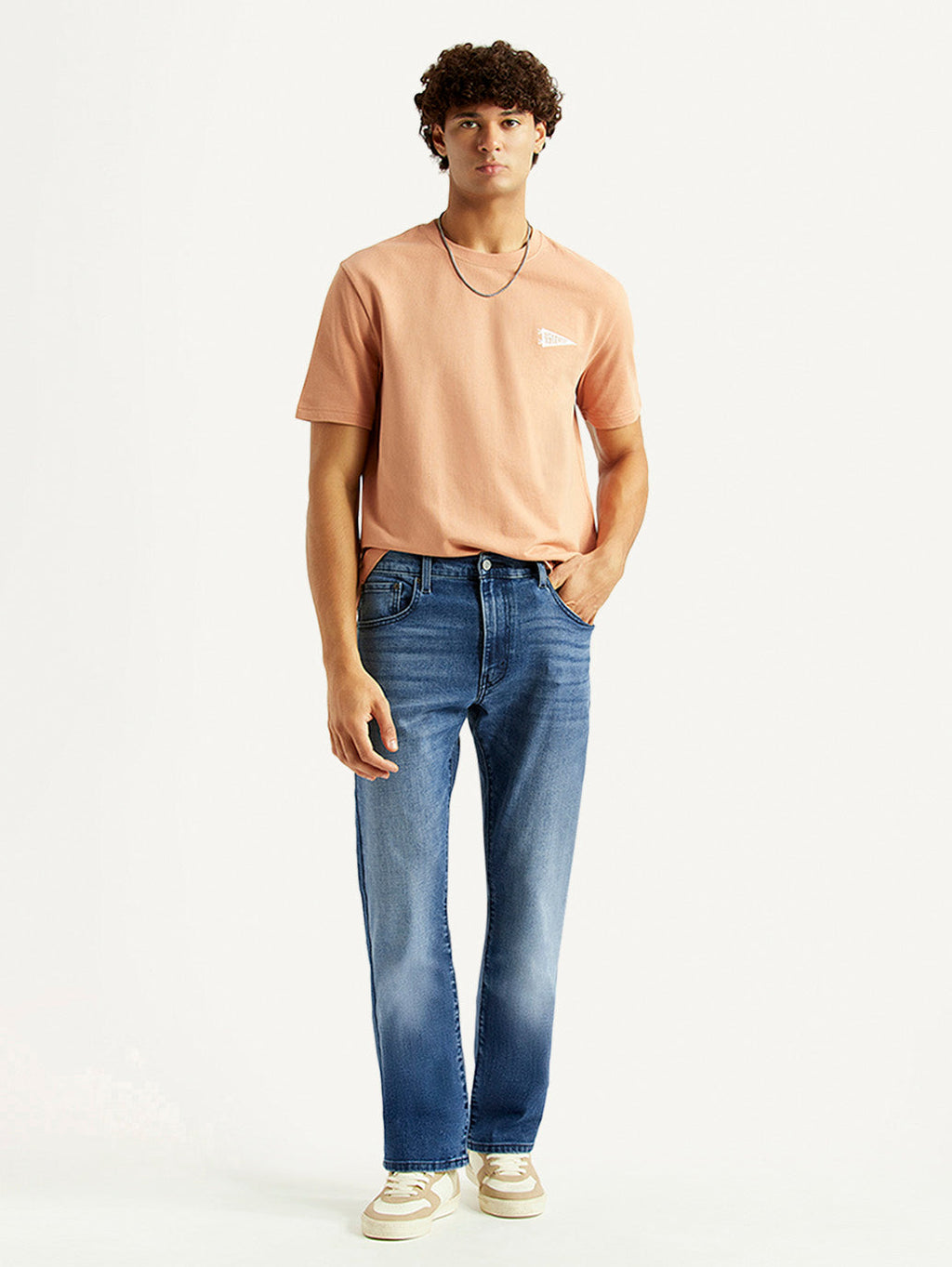 Men's 517 Blue Bootcut Fit Hyper Stretch Jeans