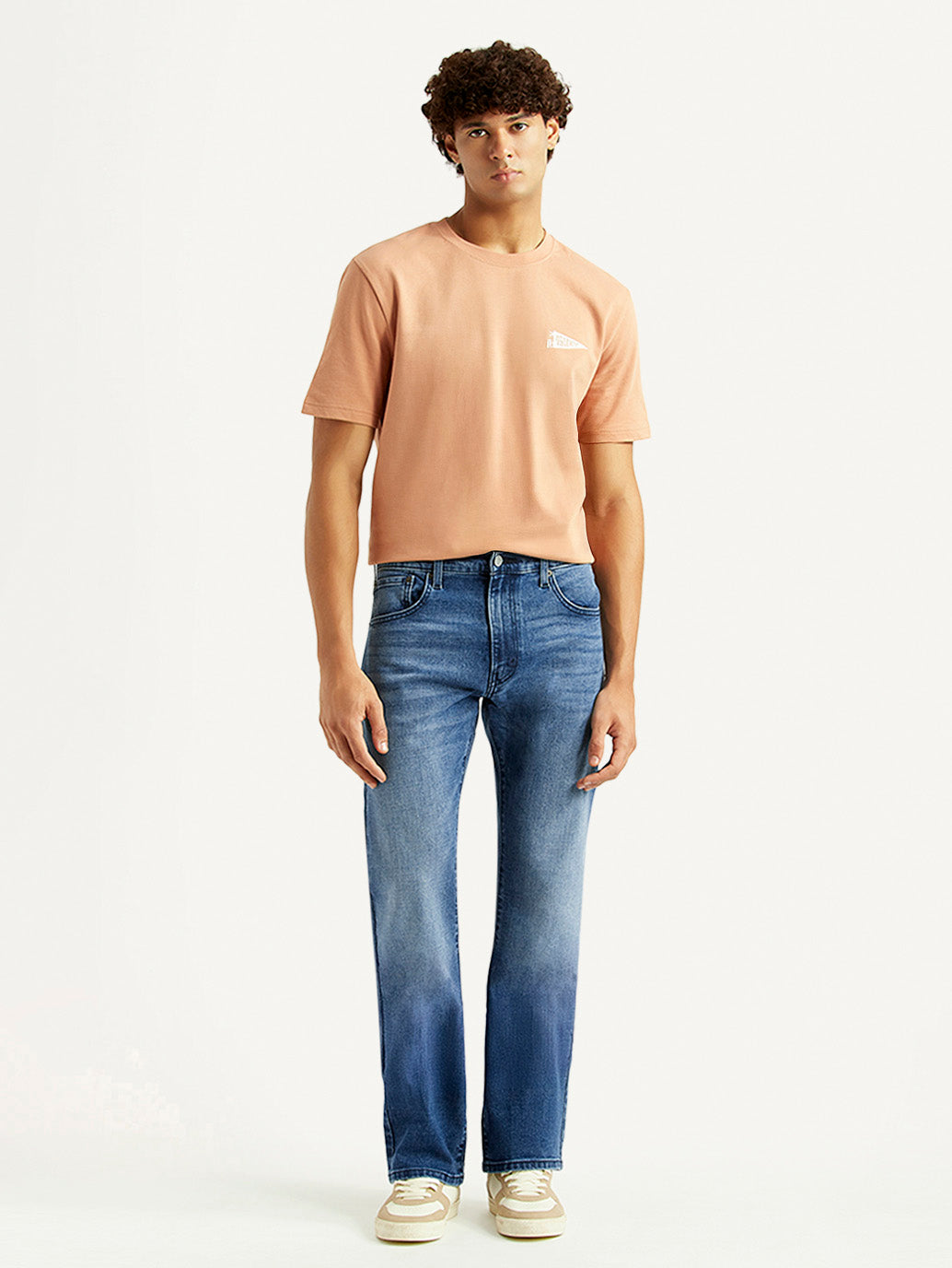 Men's 517 Blue Bootcut Fit Hyper Stretch Jeans