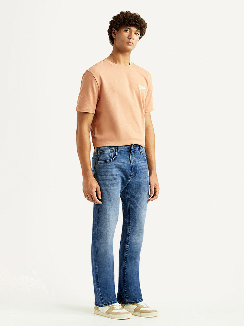 Men's 517 Blue Bootcut Fit Hyper Stretch Jeans