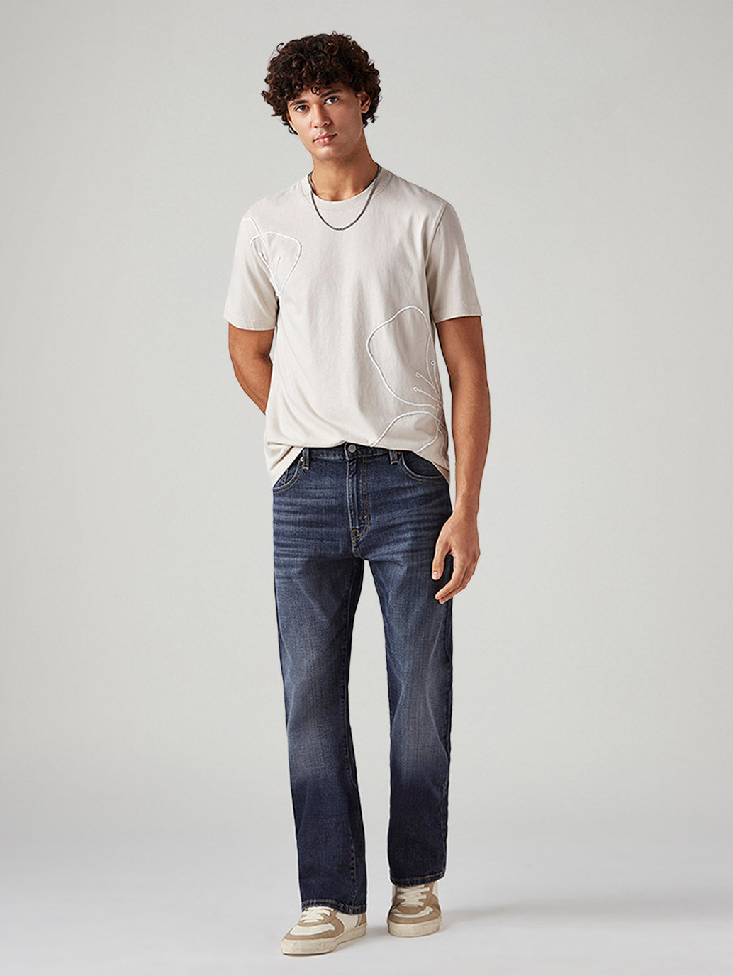 Men's 517 Med Indigo Bootcut Fit Mid Rise Jeans