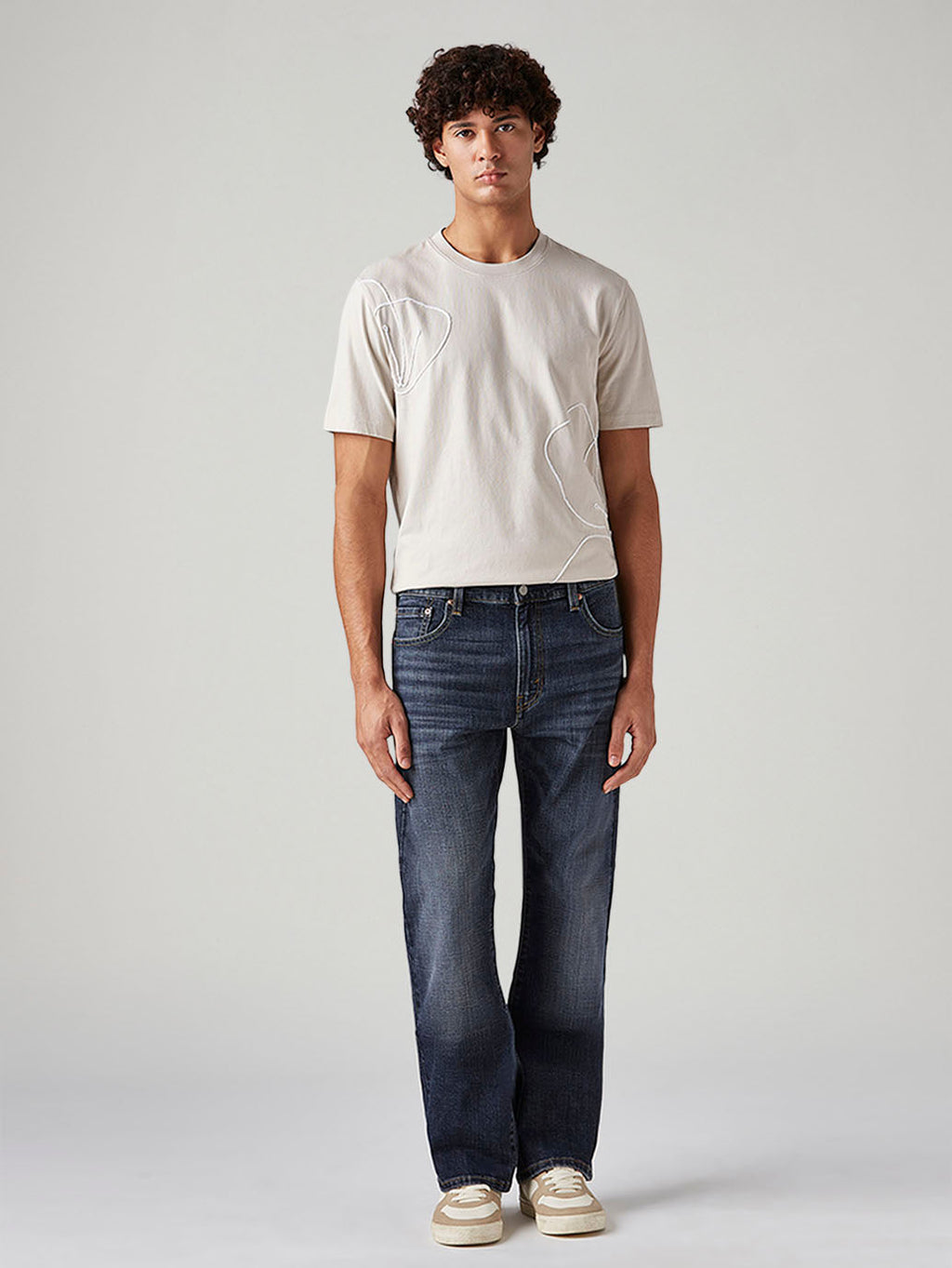 Men's 517 Med Indigo Bootcut Fit Mid Rise Jeans