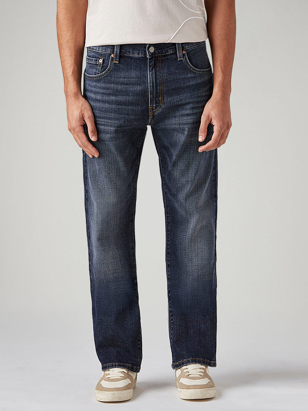Men's 517 Med Indigo Bootcut Fit Mid Rise Jeans