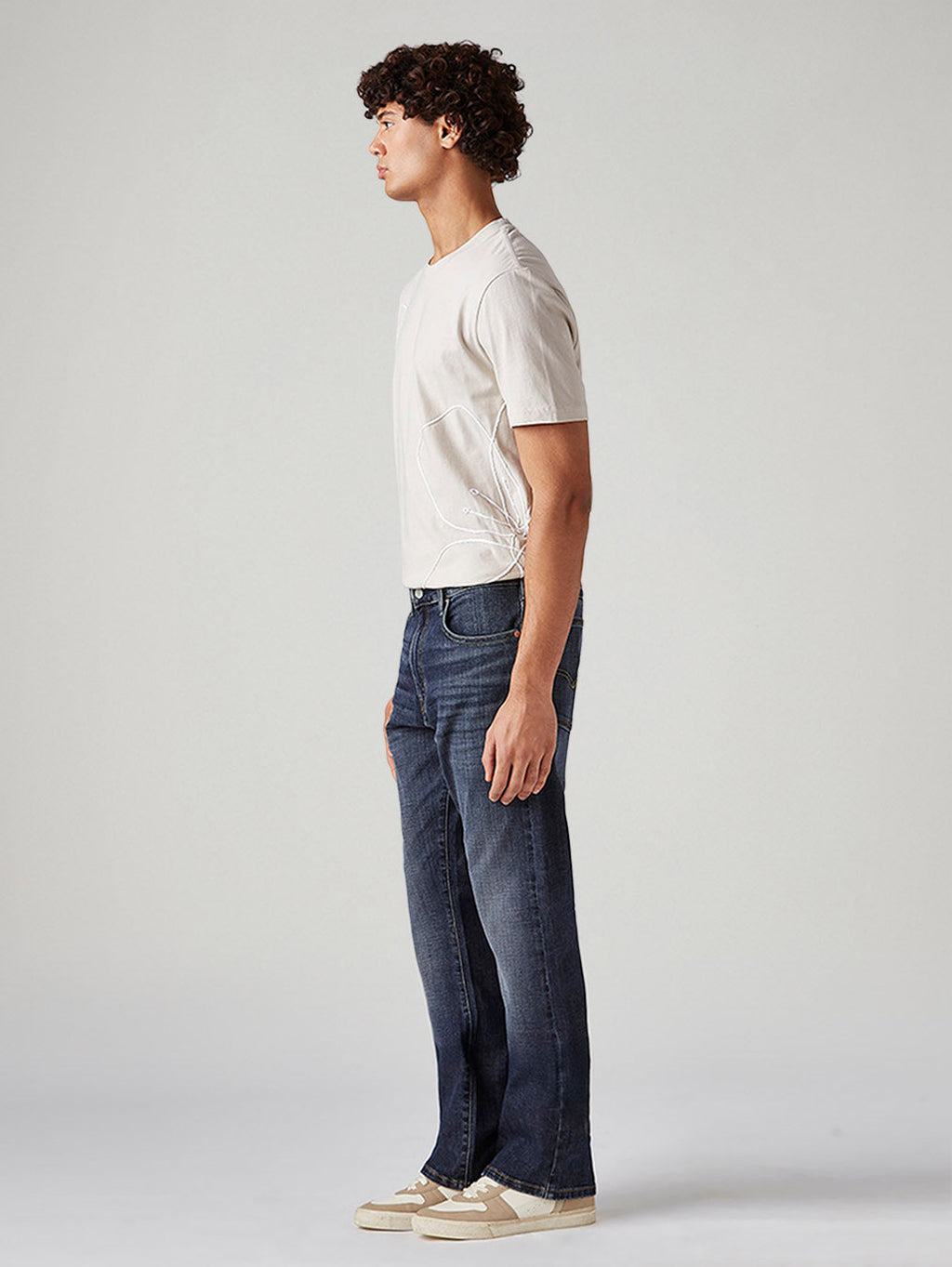 Men's 517 Med Indigo Bootcut Fit Mid Rise Jeans