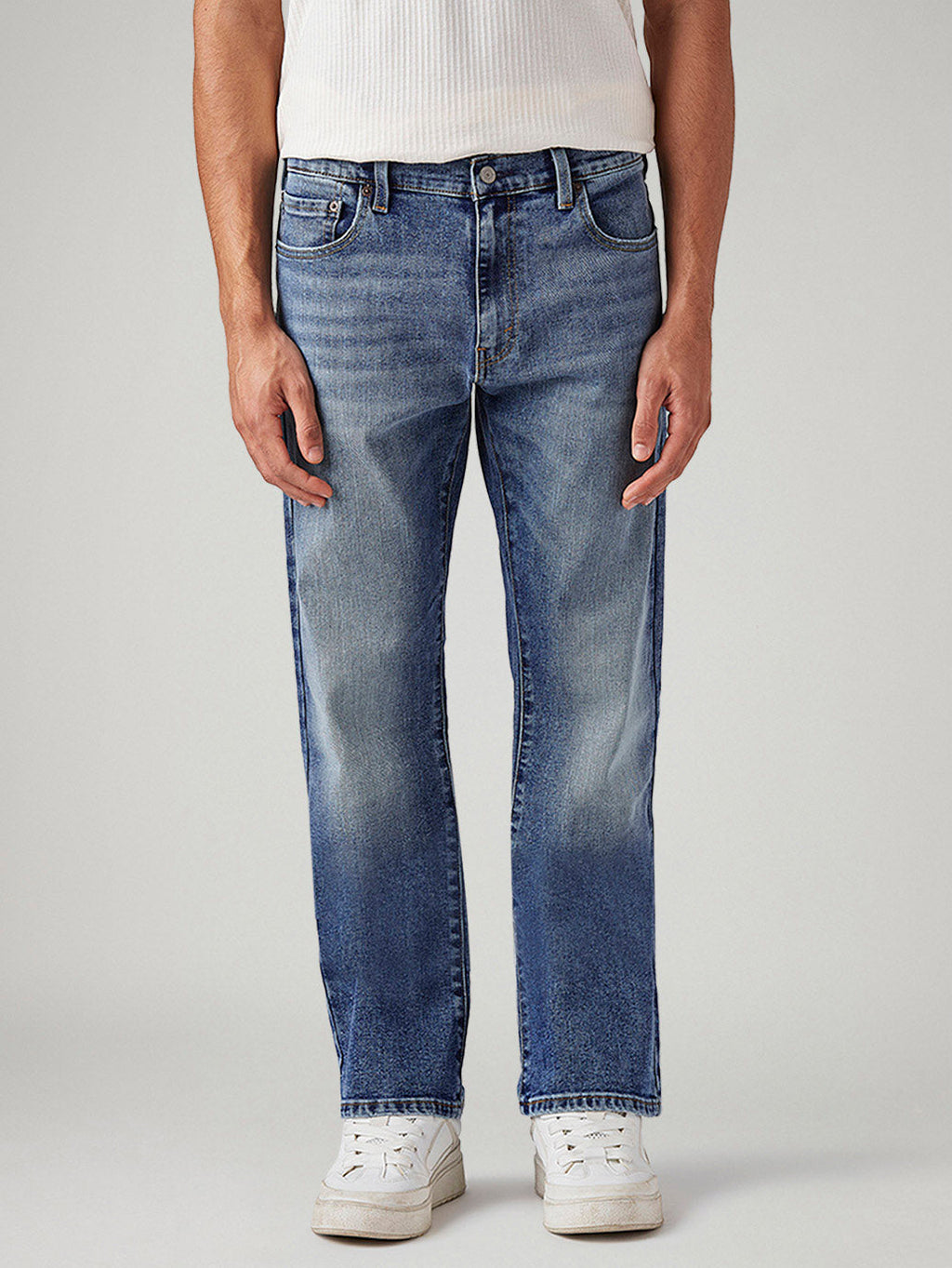 Men's 517 Med Indigo Bootcut Fit Mid Rise Jeans