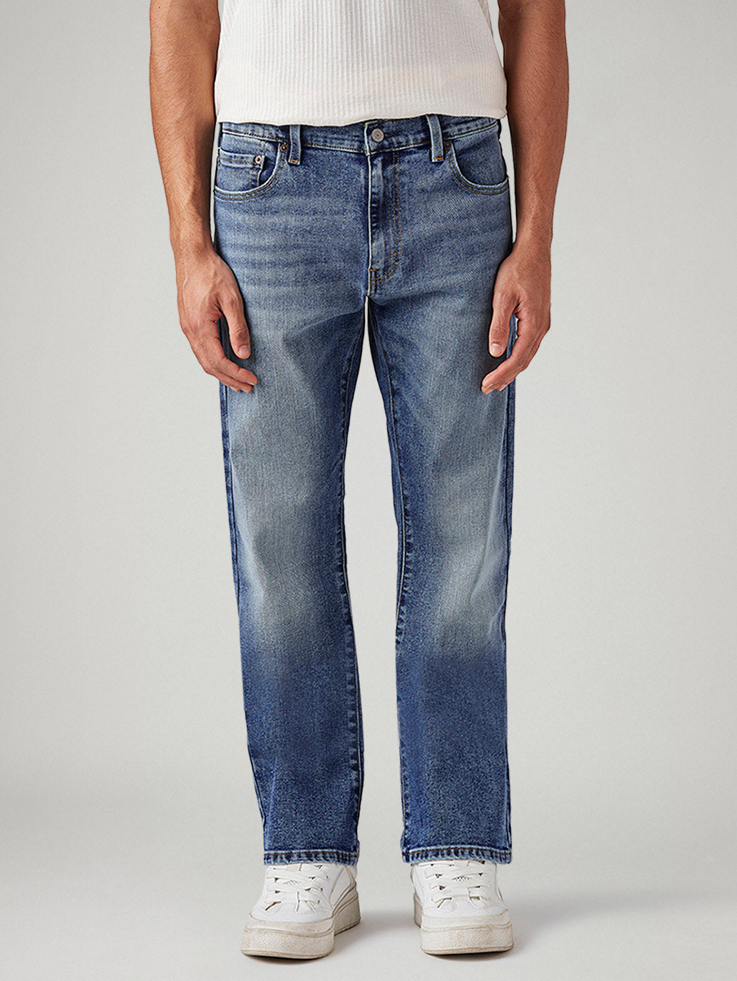 Men's 517 Med Indigo Bootcut Fit Mid Rise Jeans