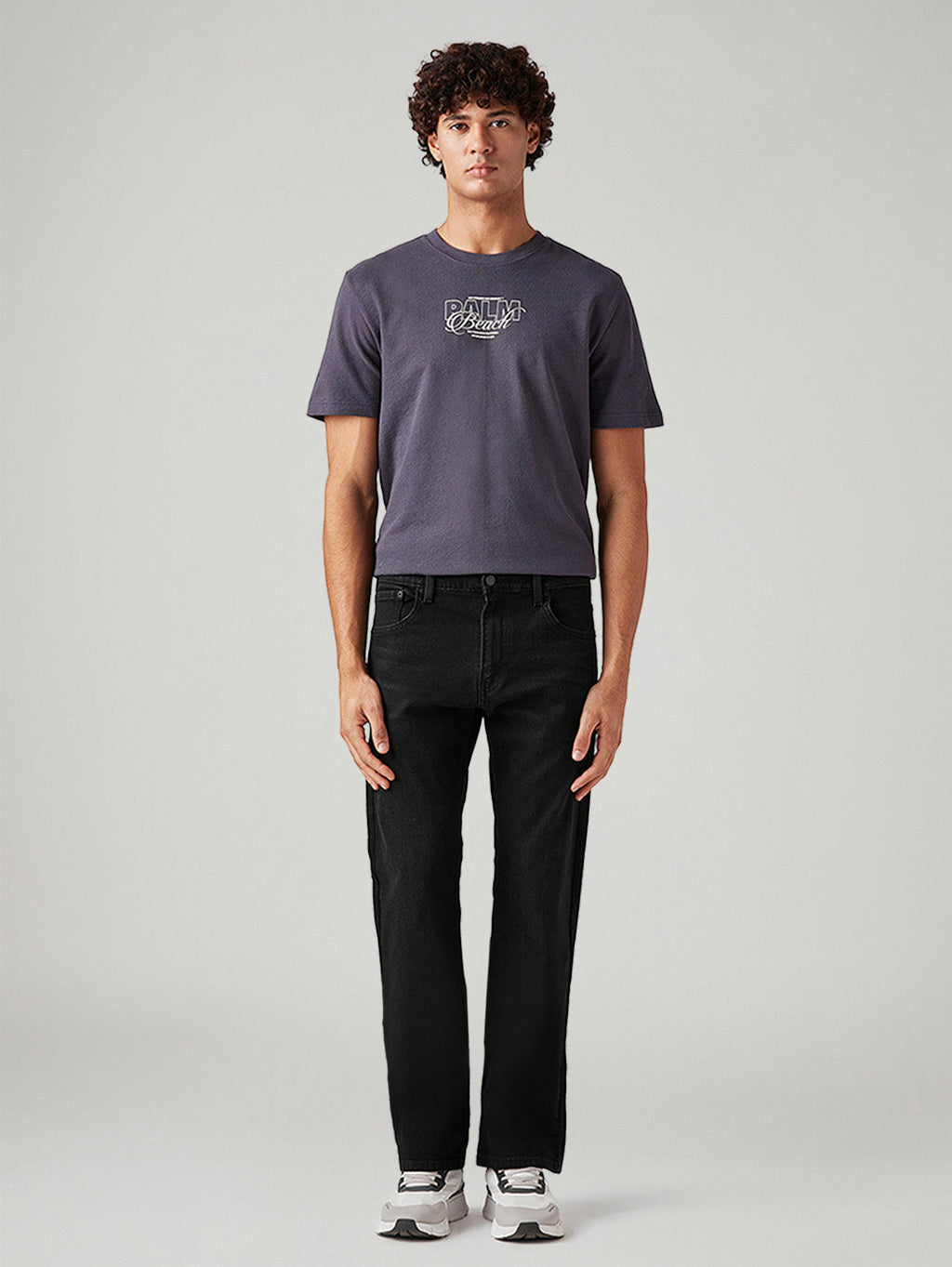 Men's 517 Black Bootcut Fit Mid Rise Jeans