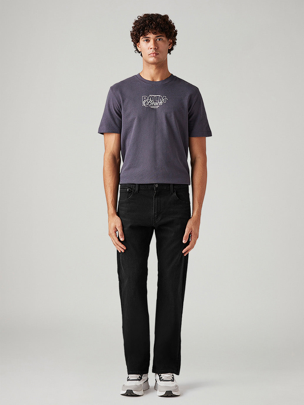 Men's 517 Black Bootcut Fit Mid Rise Jeans