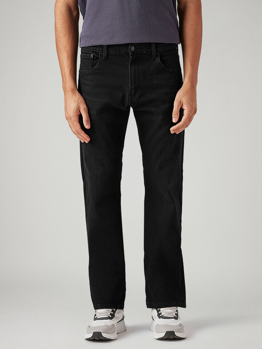 Men's 517 Black Bootcut Fit Mid Rise Jeans