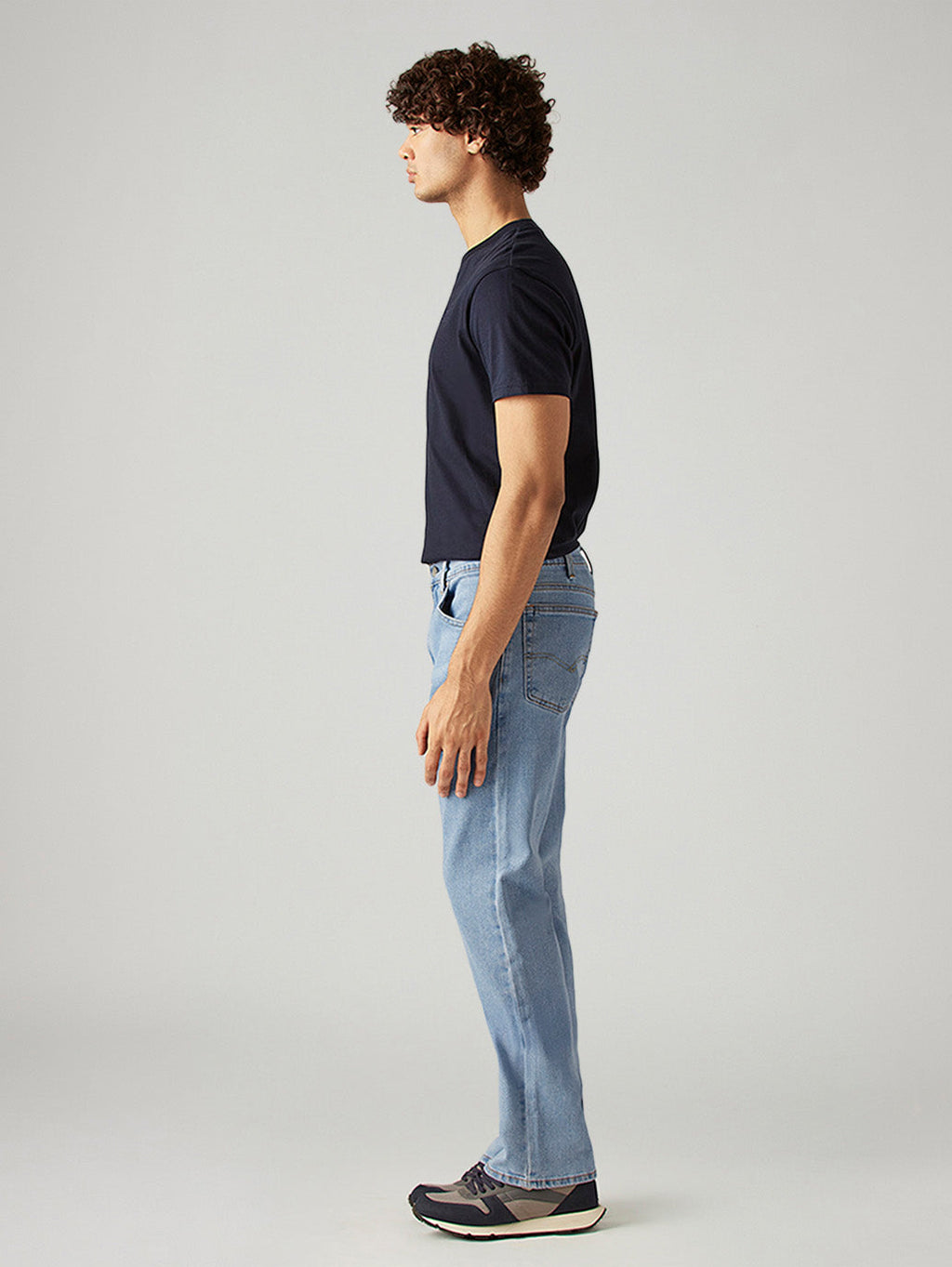 Men's 517 Light Blue Bootcut Fit Mid Rise Jeans