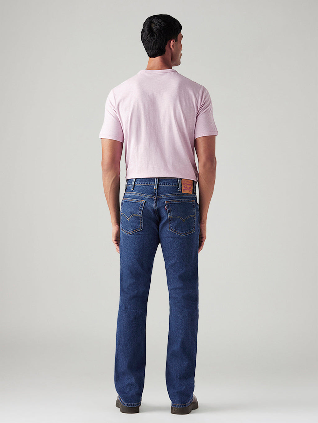 Men's 517 Blue Bootcut Fit Mid Rise Jeans