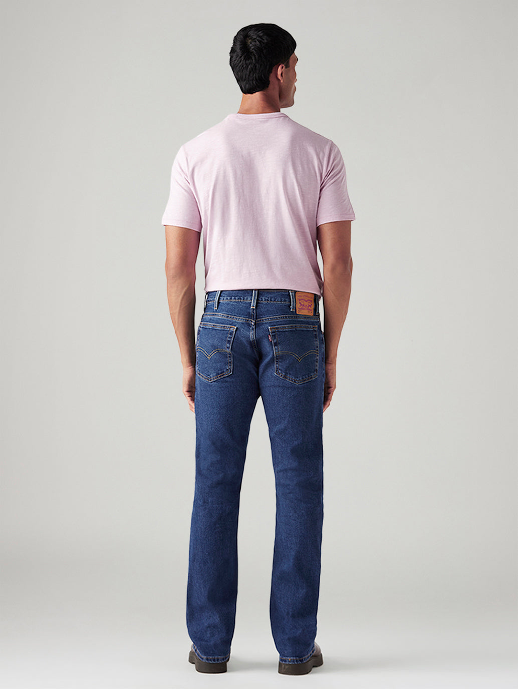 Men's 517 Blue Bootcut Fit Mid Rise Jeans