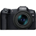 Canon EOS R8 with 24-105 STM Combo Free AV PRO 128gb V90 SD Card + an extra battery LP-E17 & Wildcraft snap bag
